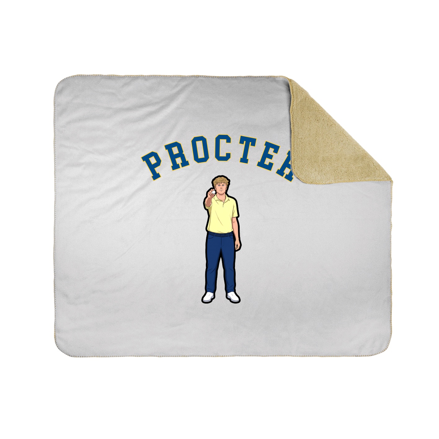 Throw Blanket — Shirsey Arch in White