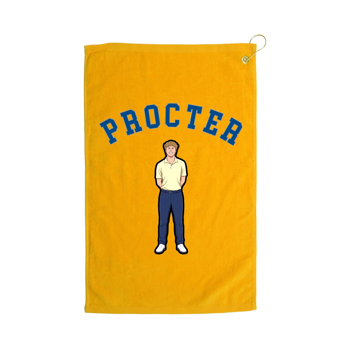 Golf Towel — Shirsey Arch in Gold