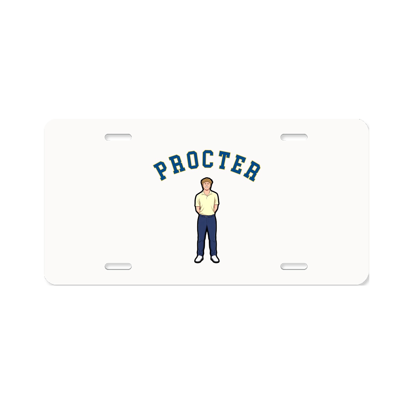 License Plate — Shirsey Arch in Classic