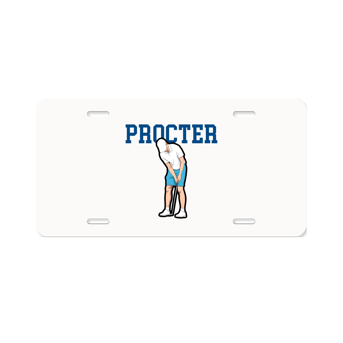 License Plate — Shirsey in Classic