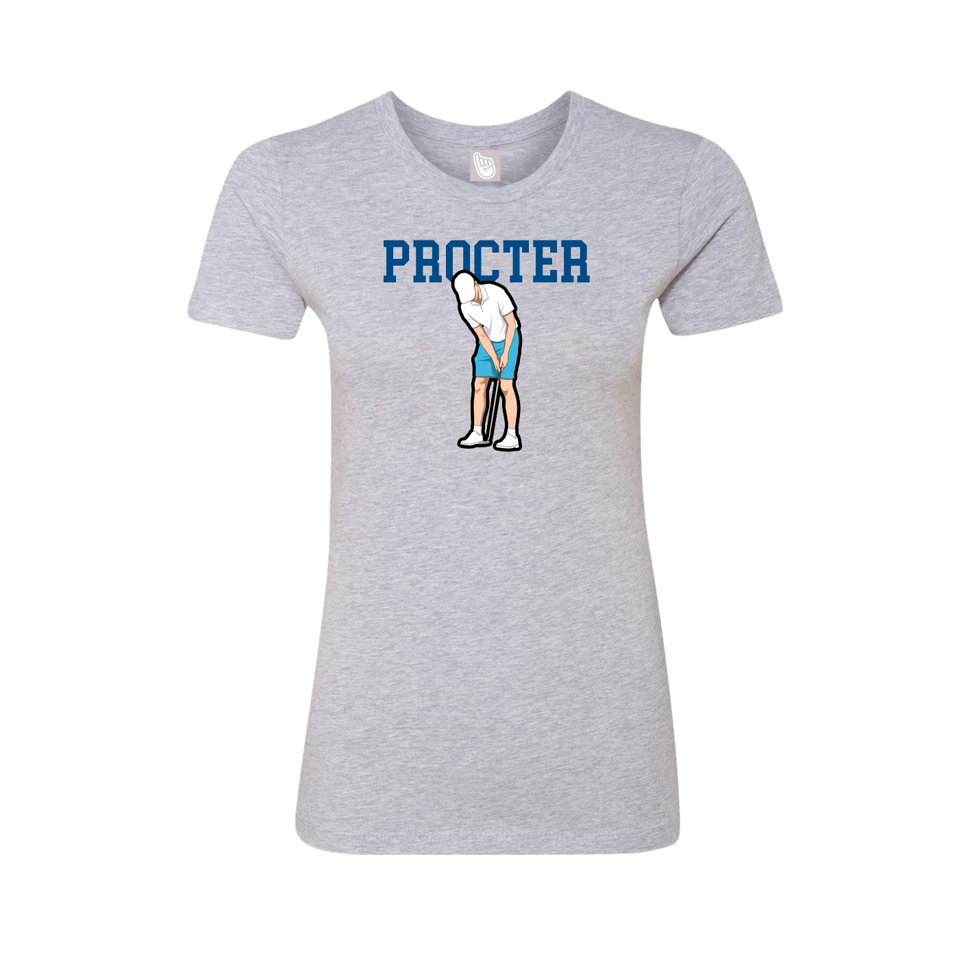 Fitted Women's Tee — Shirsey in Grey