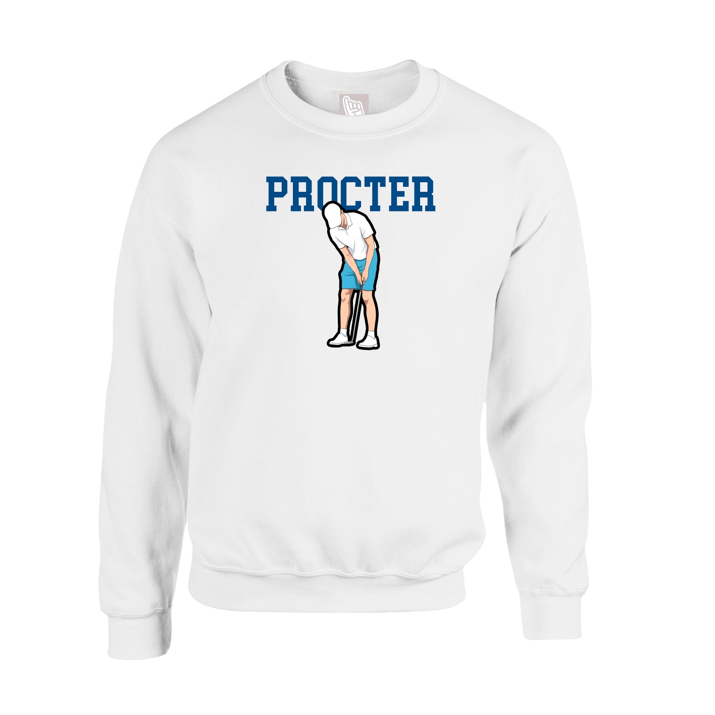 Fleece Crew — Shirsey in White