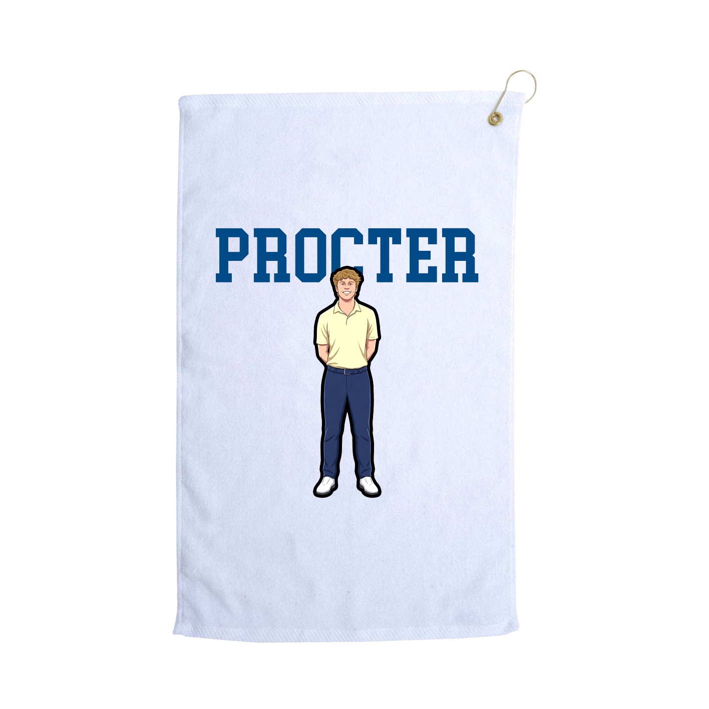 Golf Towel — Shirsey in White