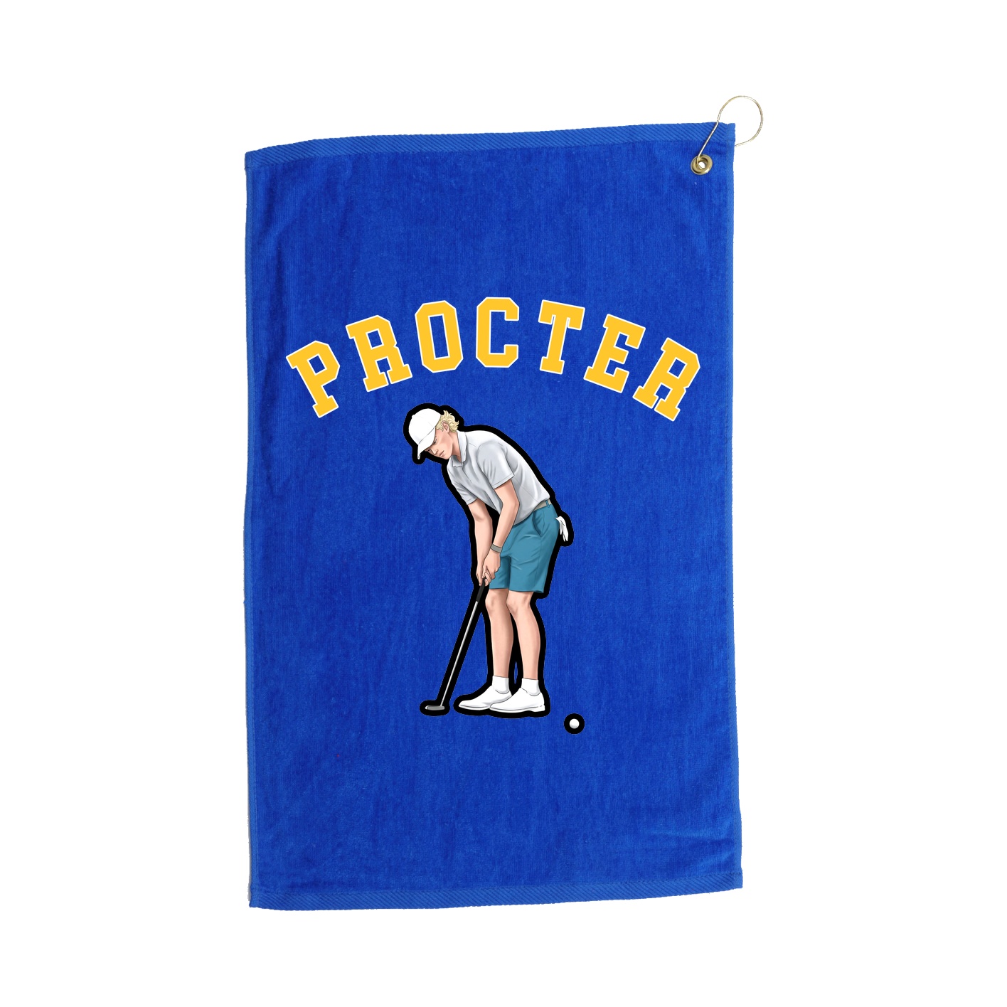 Golf Towel — Shirsey Arch in Royal