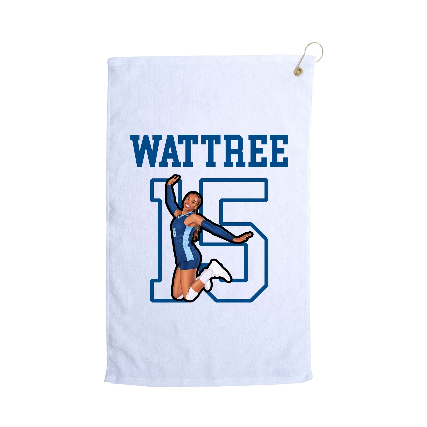 Golf Towel — Shirsey in White