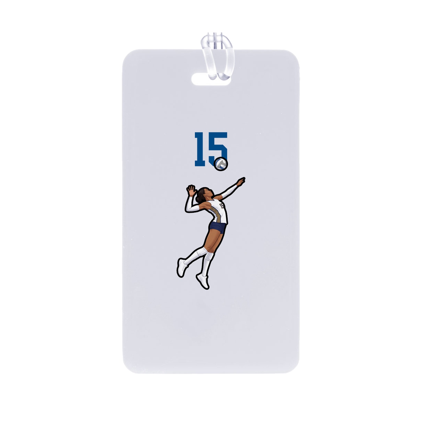 Bag Tag — Number Top in Classic