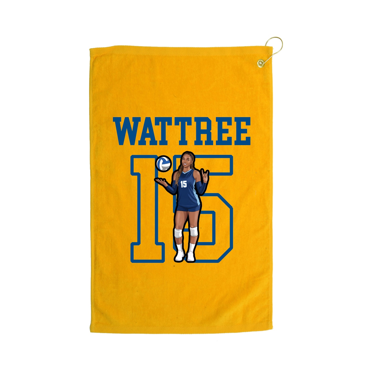 Golf Towel — Shirsey in Gold