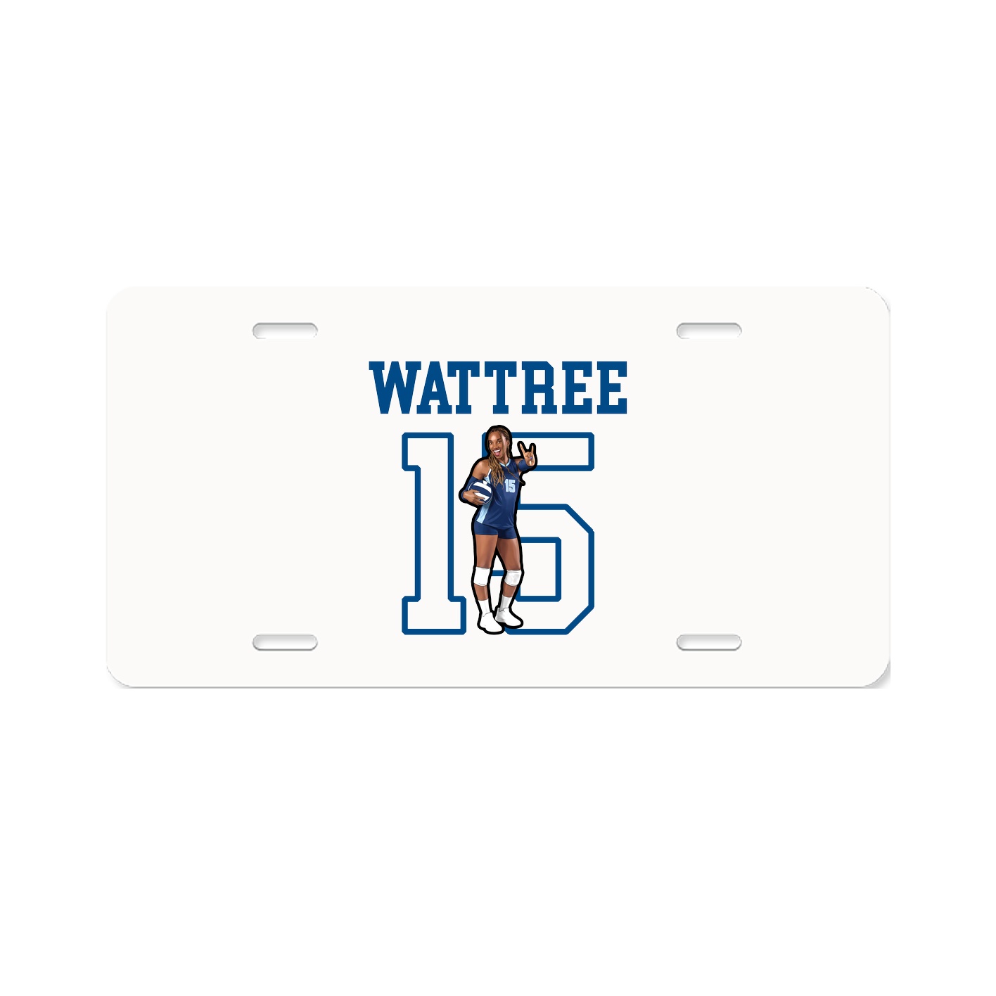 License Plate — Shirsey in Classic