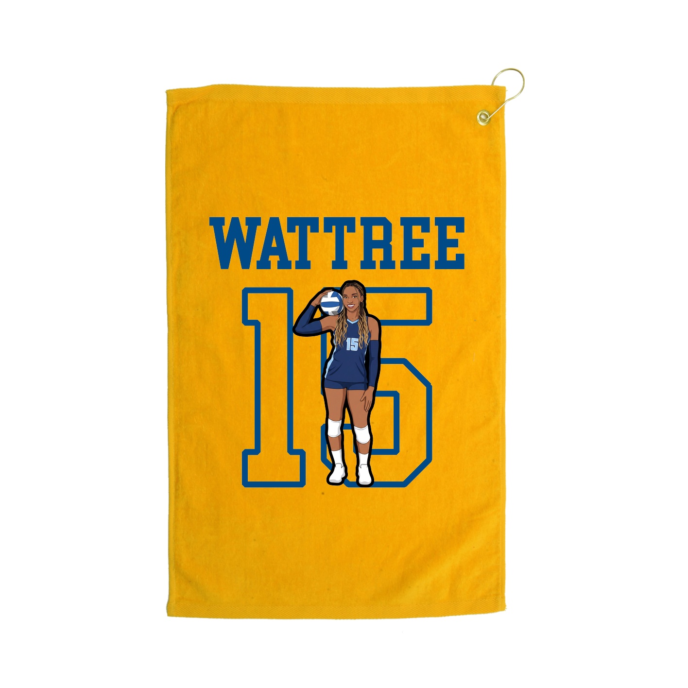 Golf Towel — Shirsey in Gold