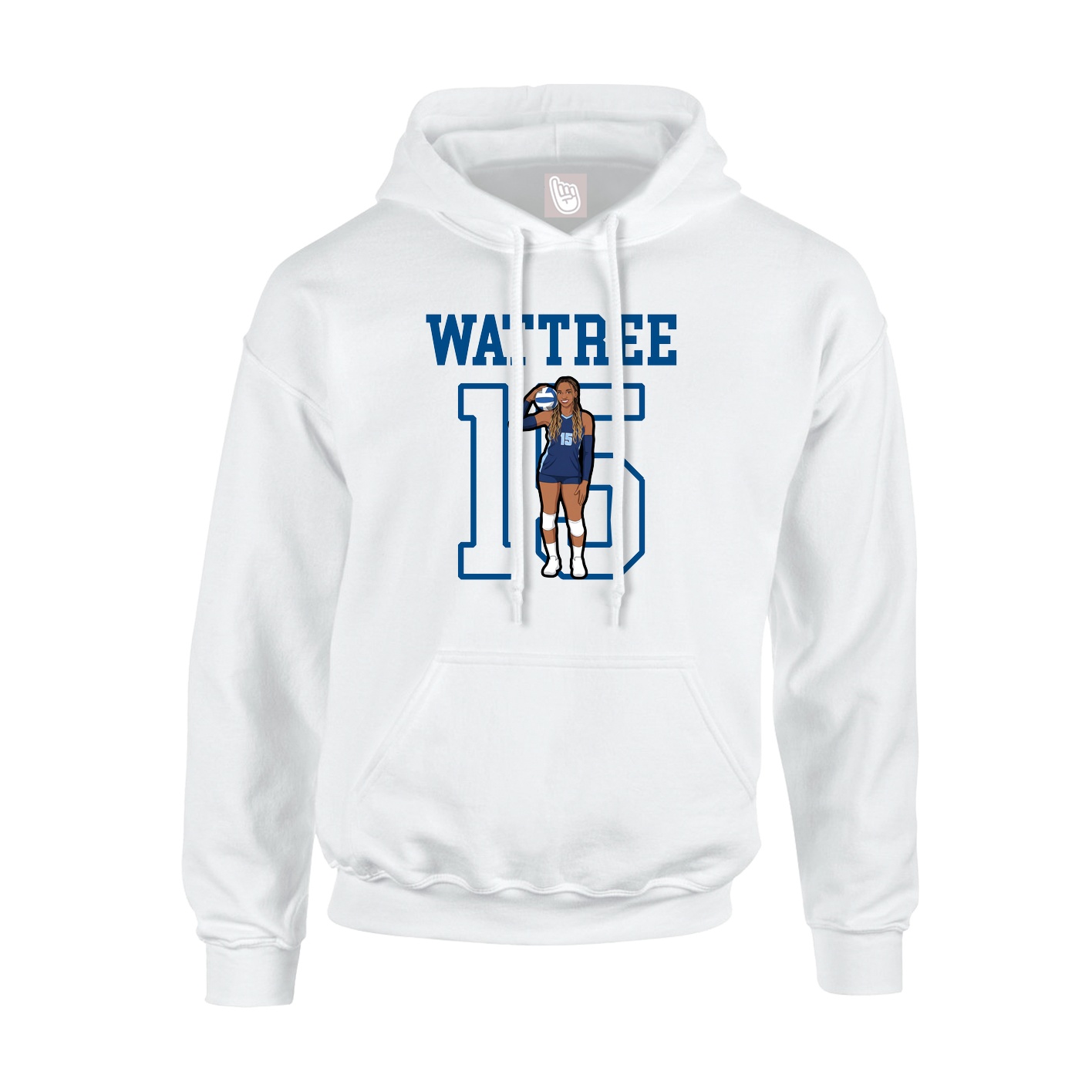 Youth Hoodie — Shirsey in White