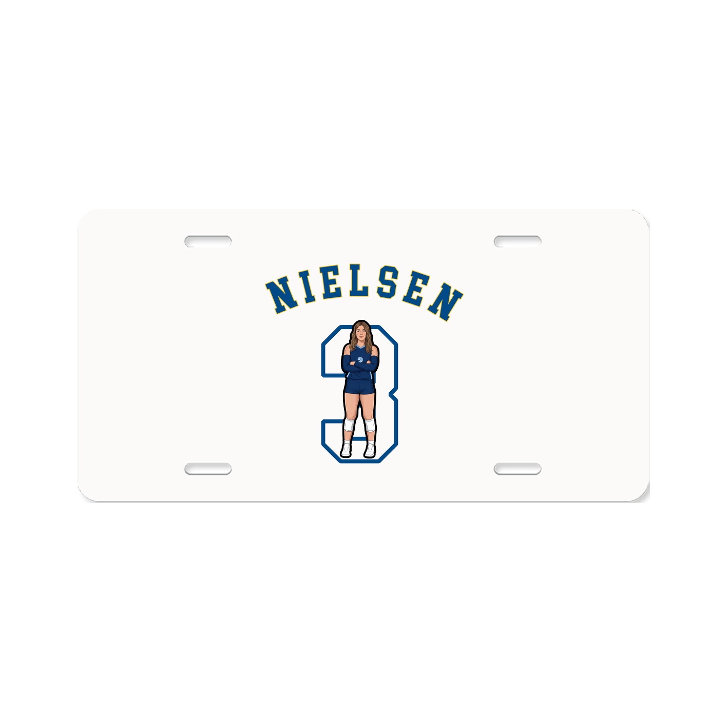 License Plate — Shirsey Arch in Classic
