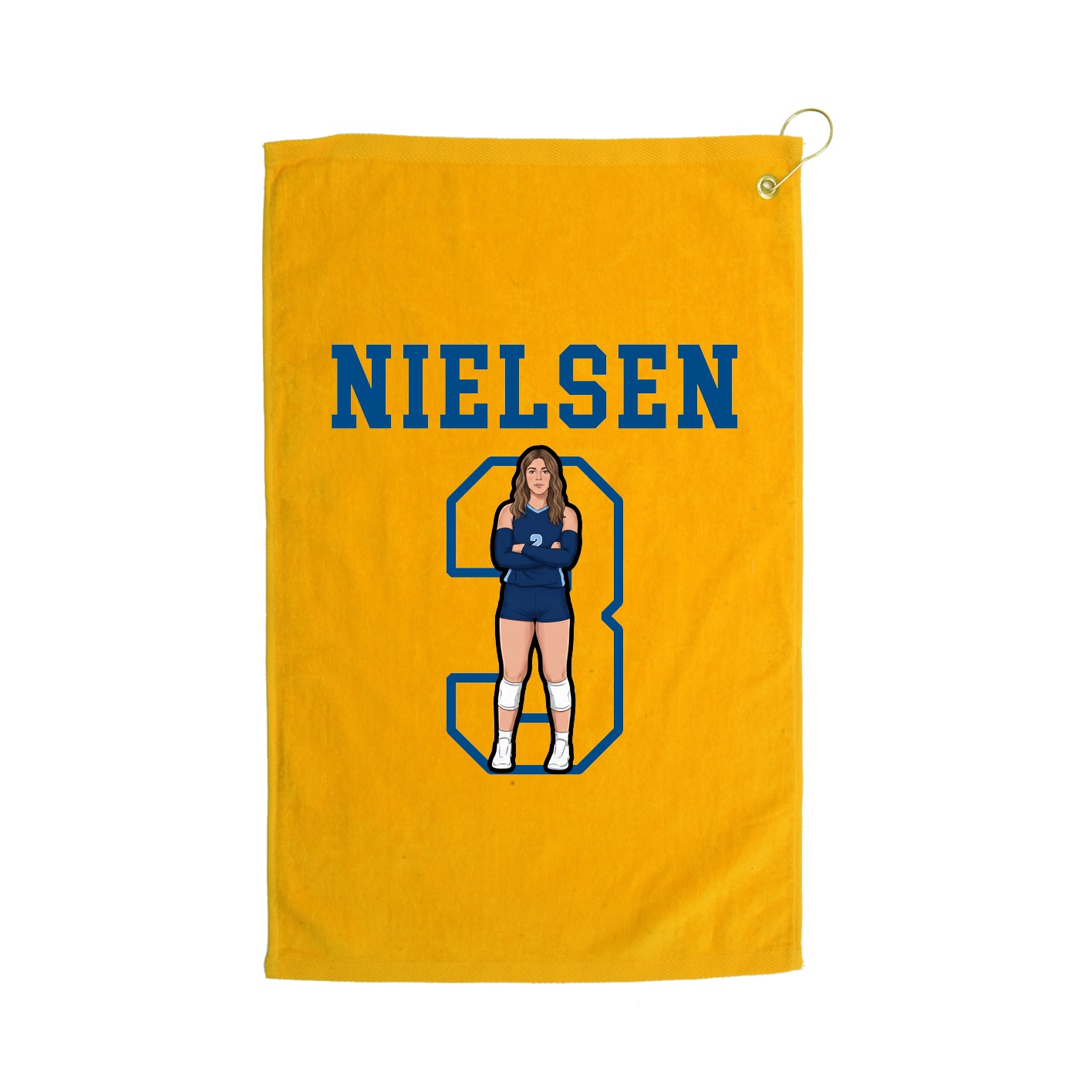 Golf Towel — Shirsey in Gold