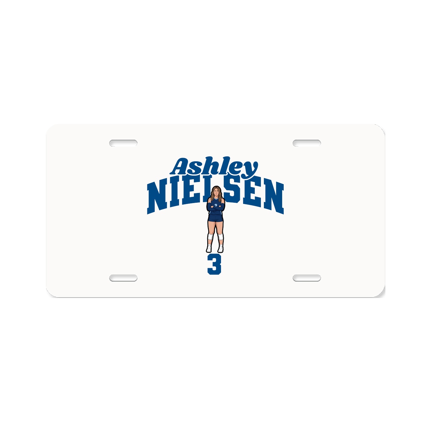 License Plate — Signature Arch in Classic