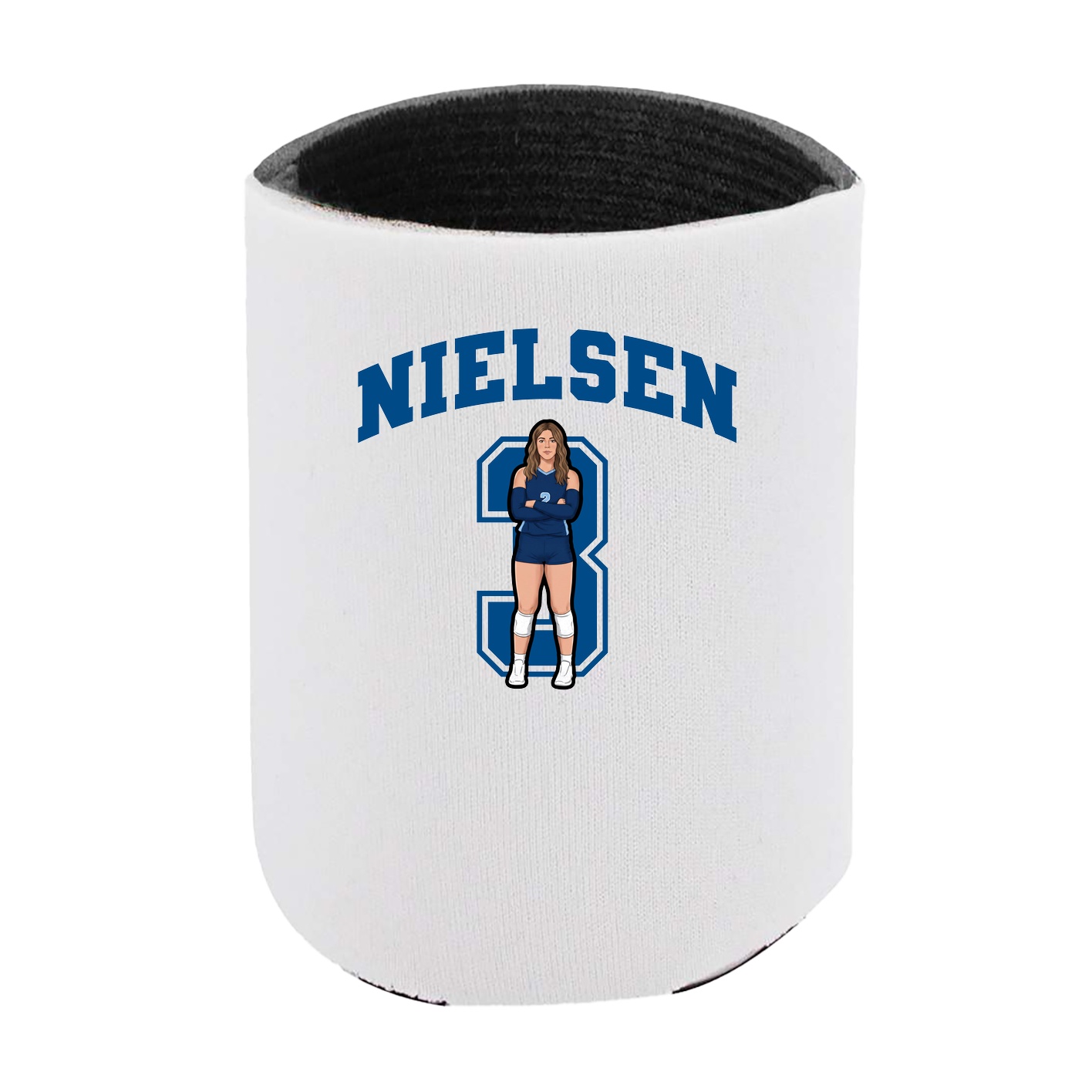 Can Holder — Number in White