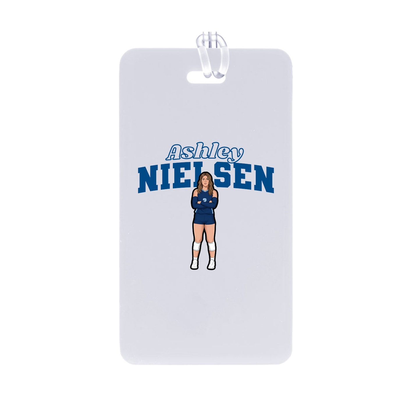 Bag Tag — Name Arch in Classic