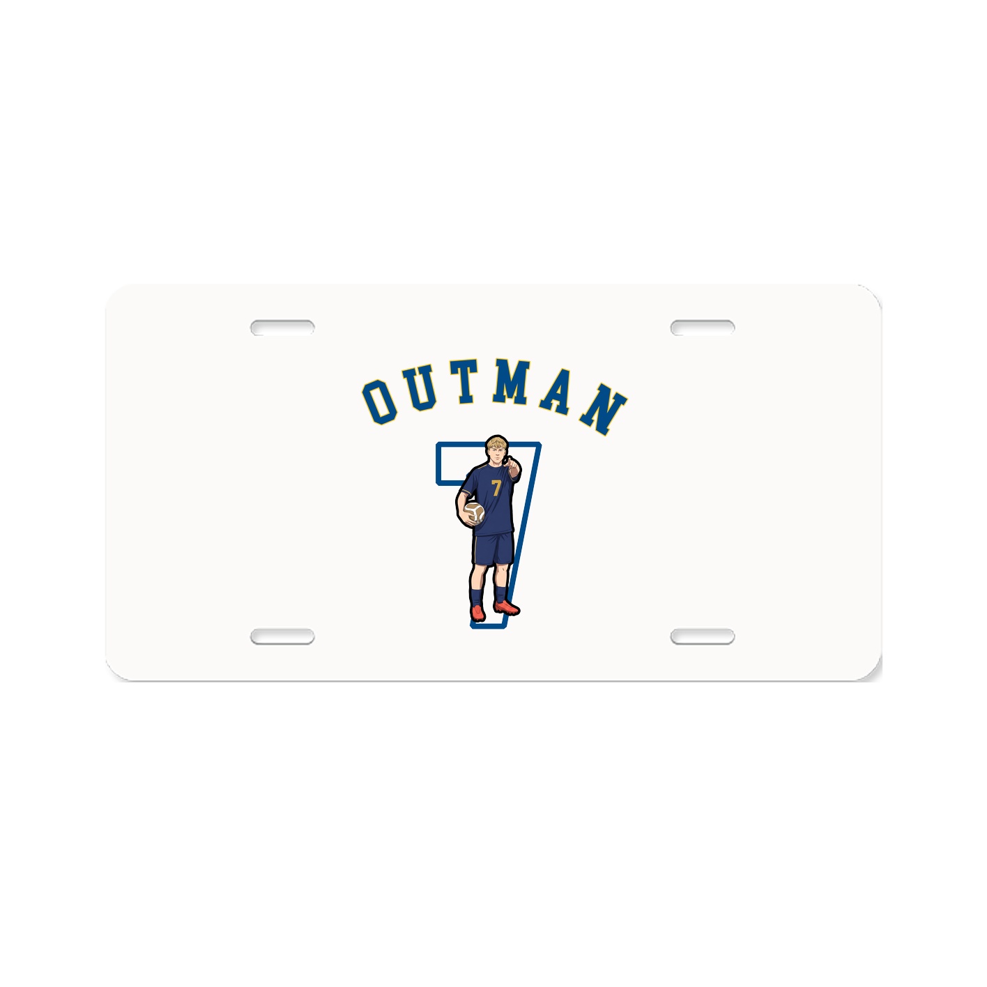 License Plate — Shirsey Arch in Classic