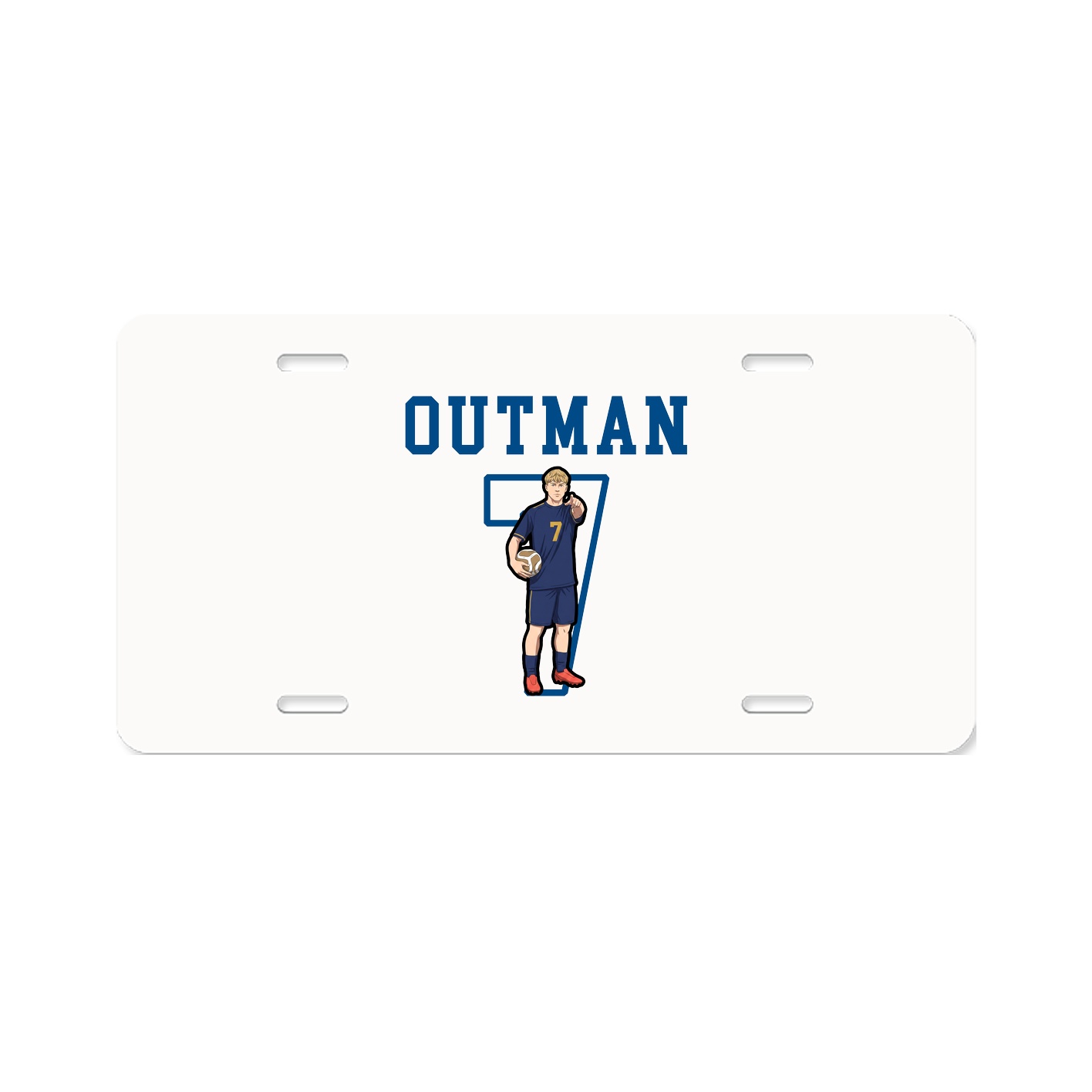 License Plate — Shirsey in Classic