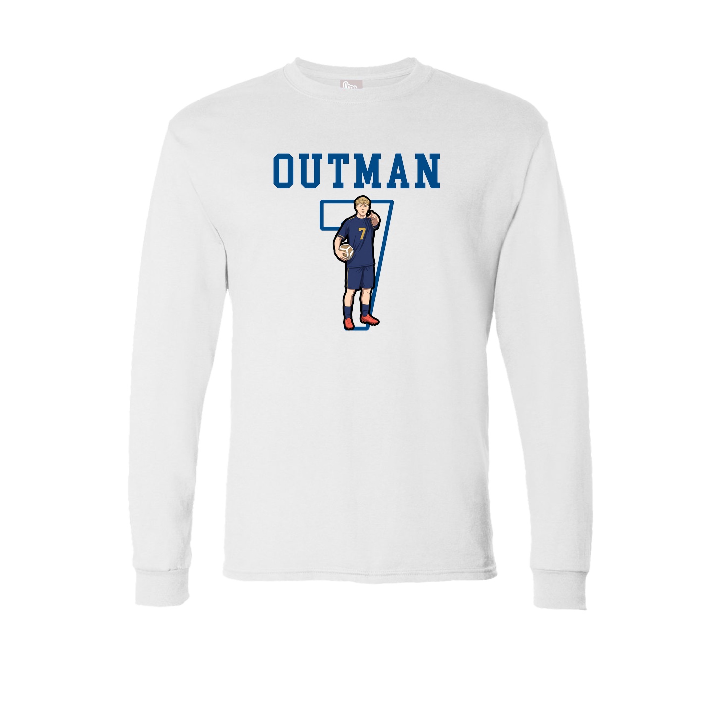 Long Sleeve Tee — Shirsey in White