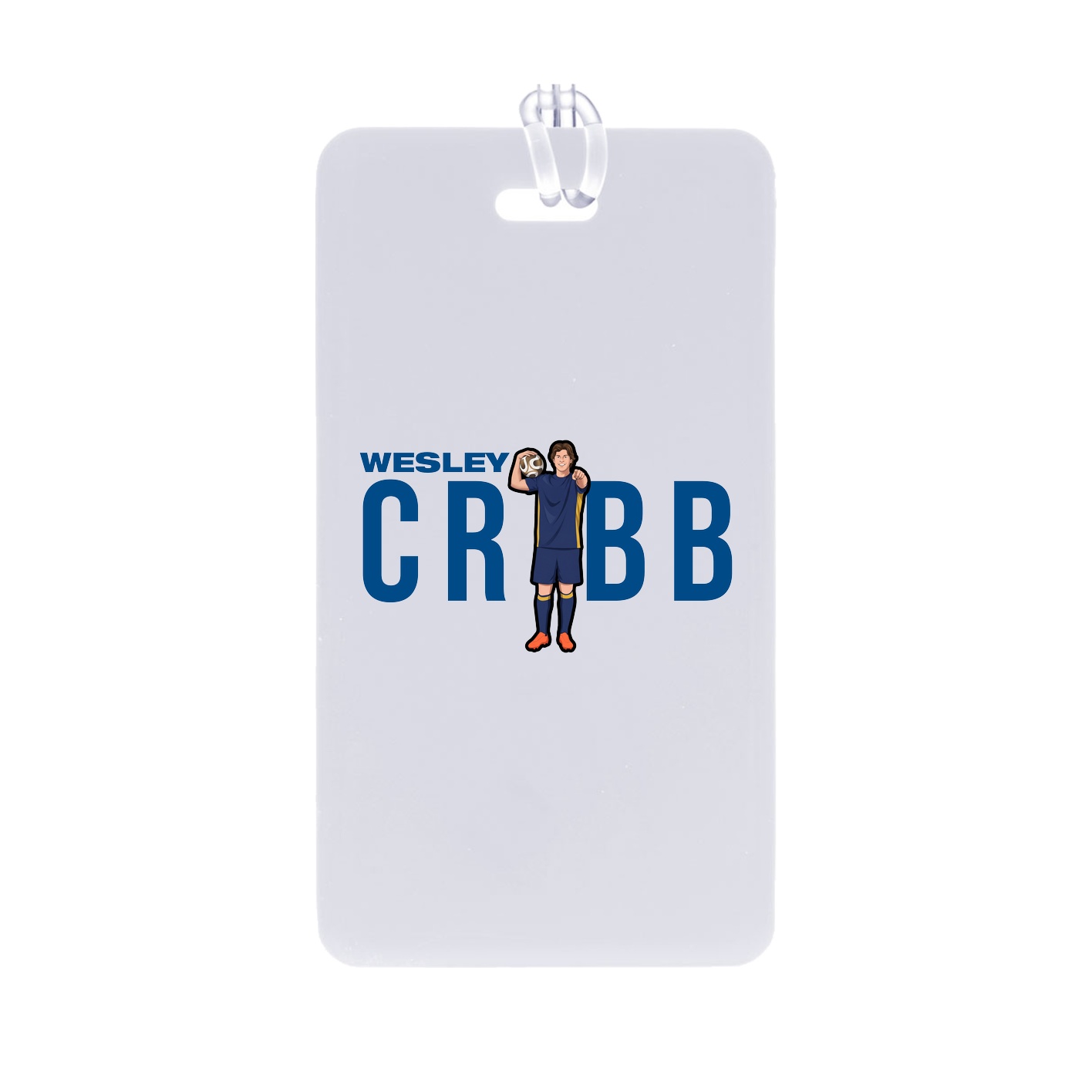 Bag Tag — Player Name in Classic