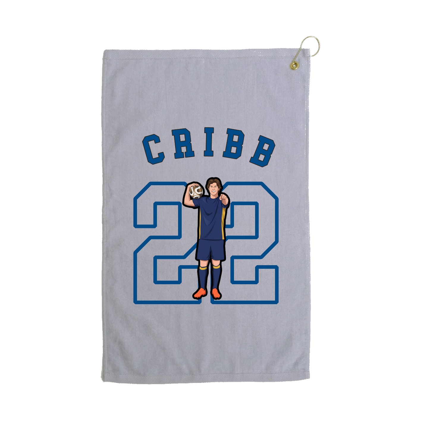 Golf Towel — Shirsey Arch in Grey