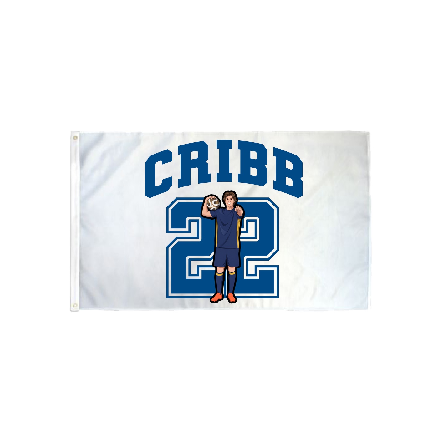 3x5 Flag — Number in Classic