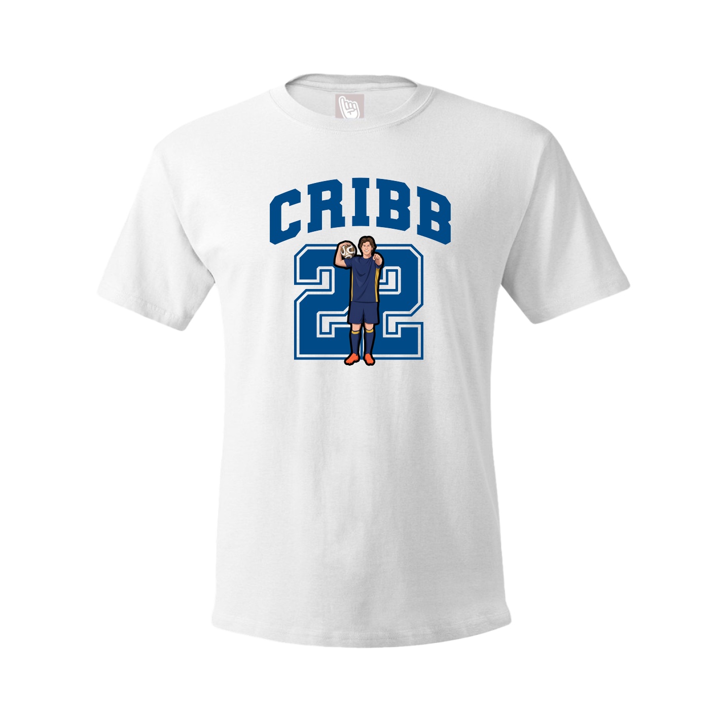 Tee — Number in White