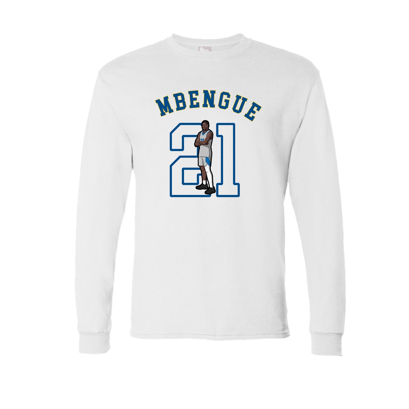 Long Sleeve Tee — Shirsey Arch in White