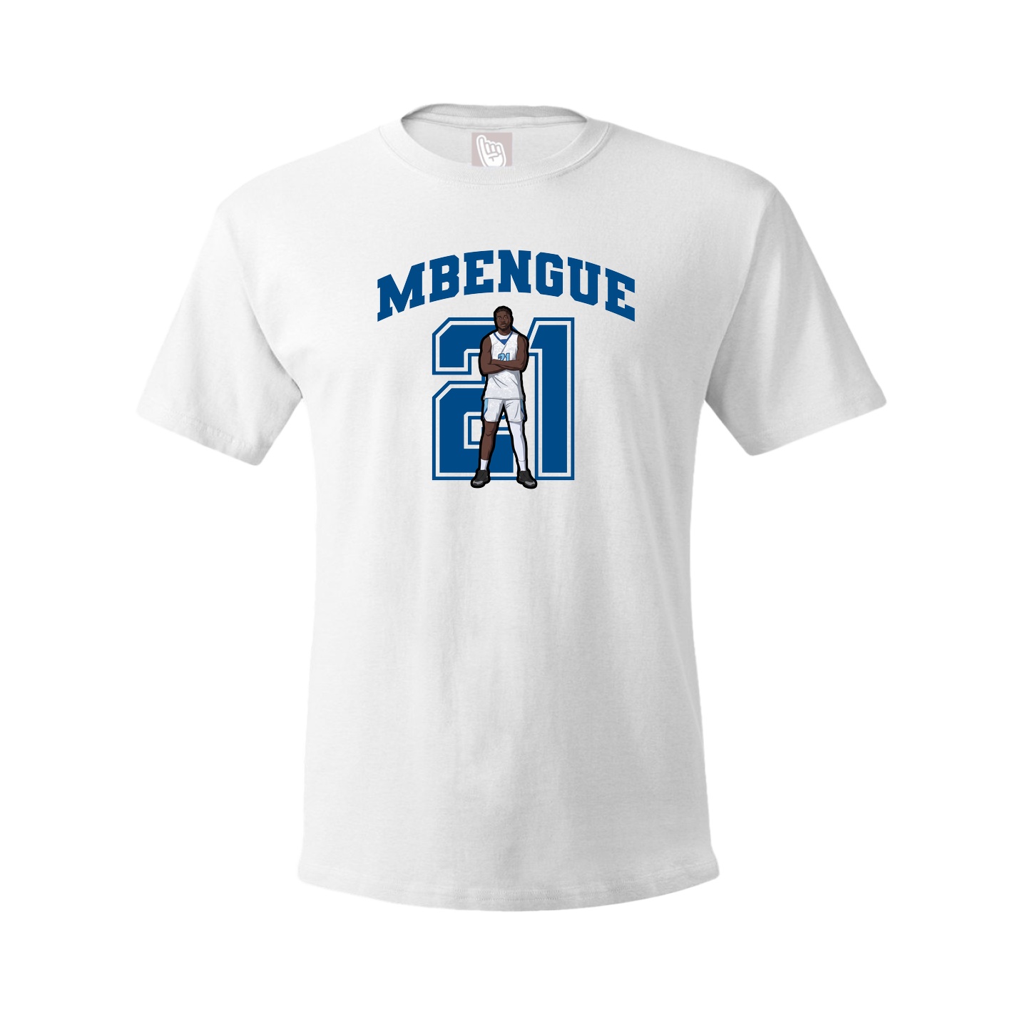 Tee — Number in White