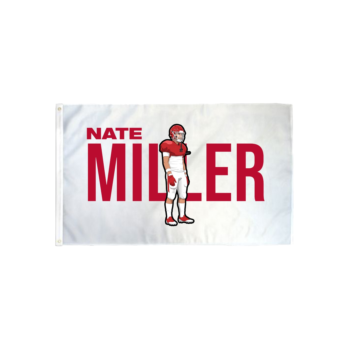 3x5 Flag — Player Name in Classic
