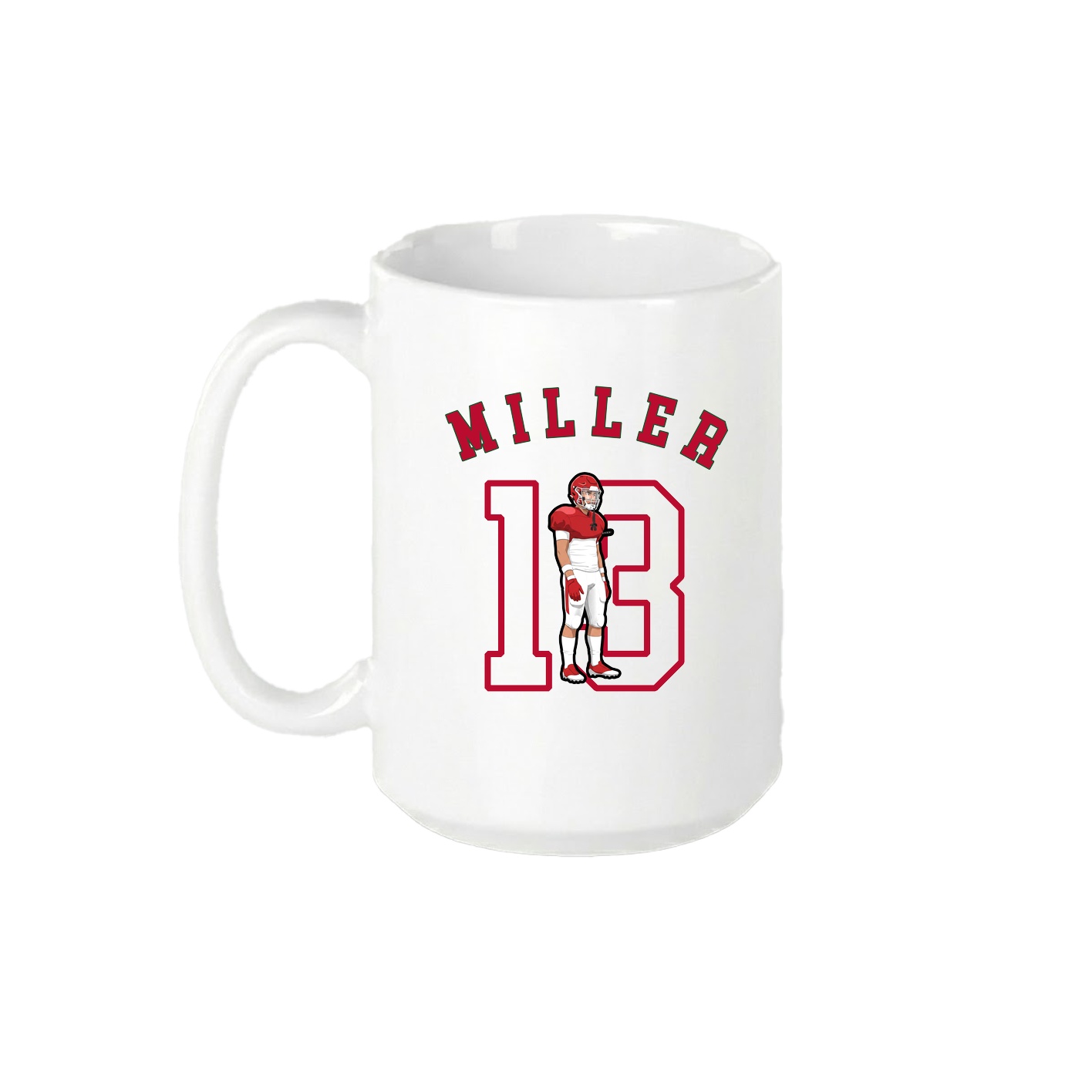 15oz Coffee Mug — Shirsey Arch in White