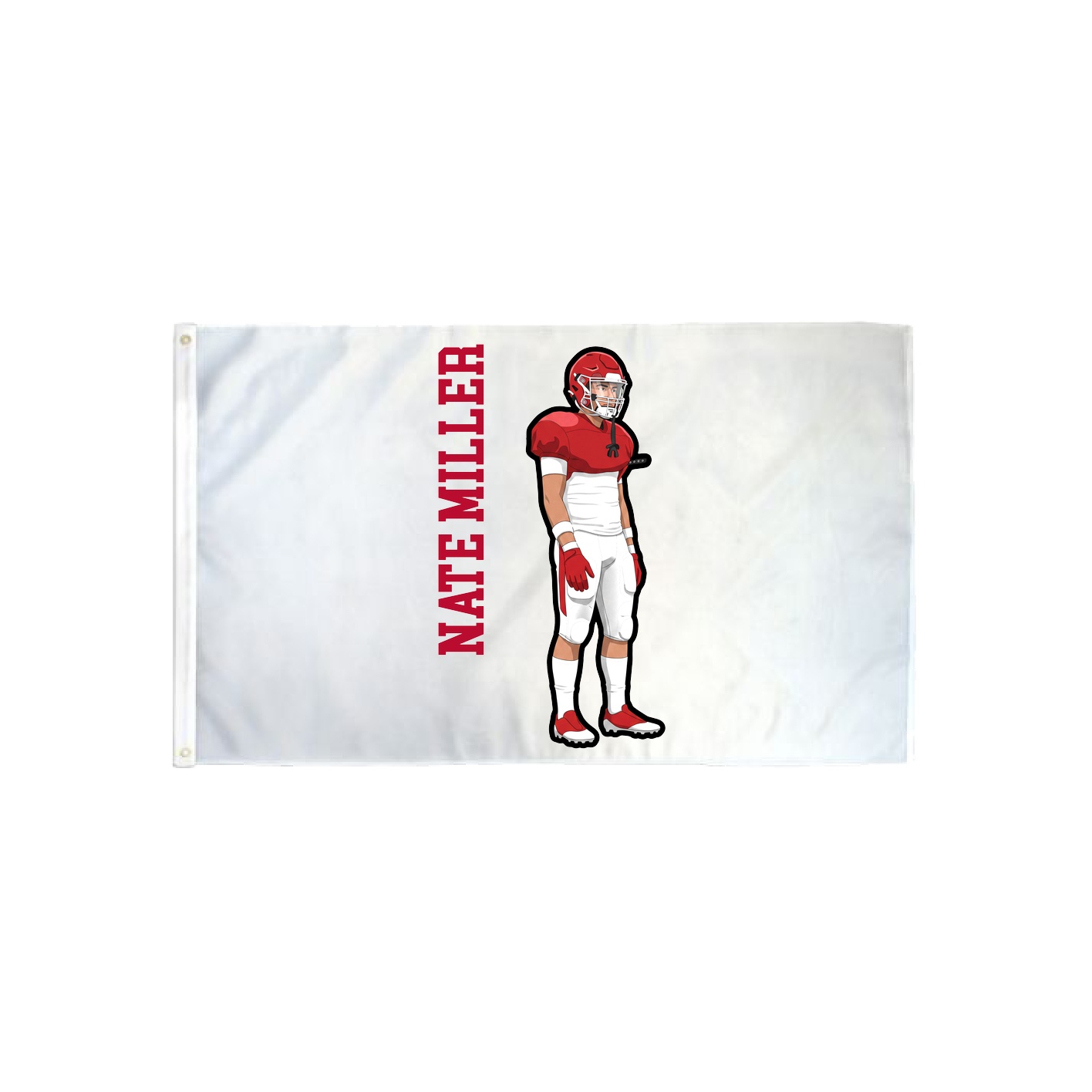 3x5 Flag — Name Vertical in Classic