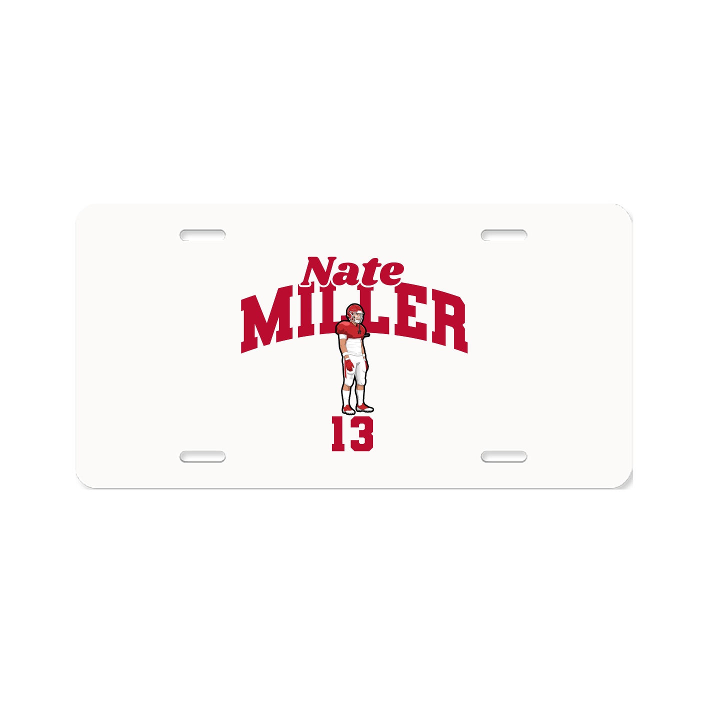 License Plate — Signature Arch in Classic