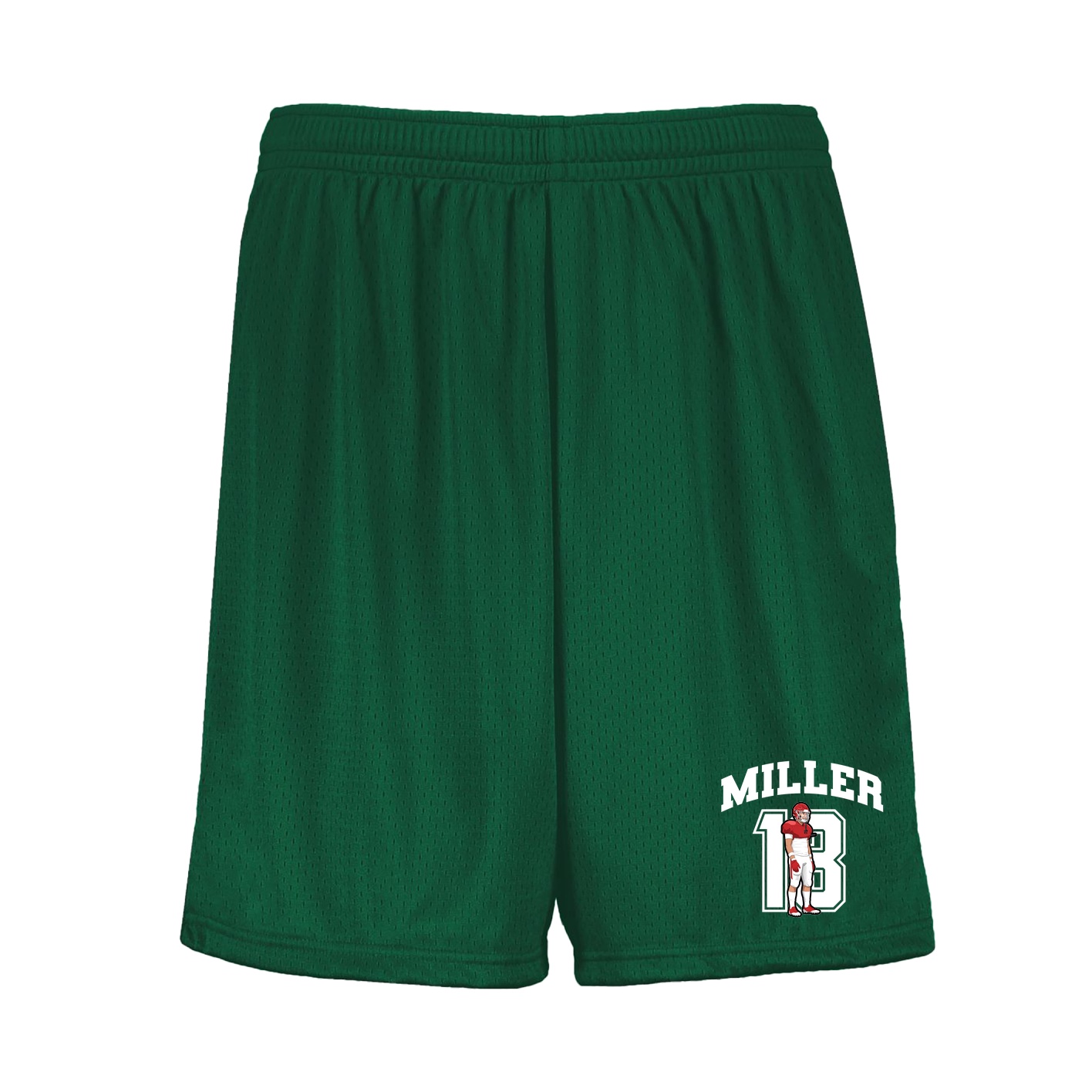 Shorts — Number in Green