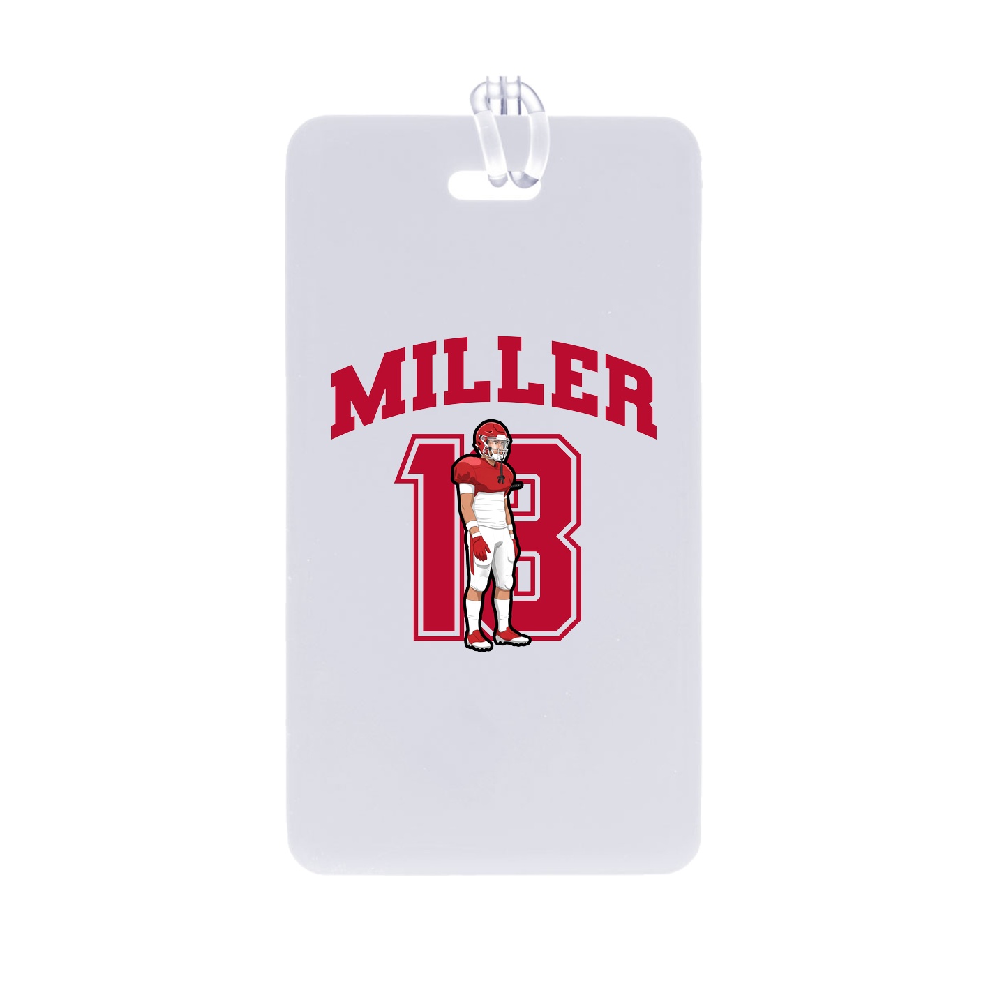 Bag Tag — Number in Classic