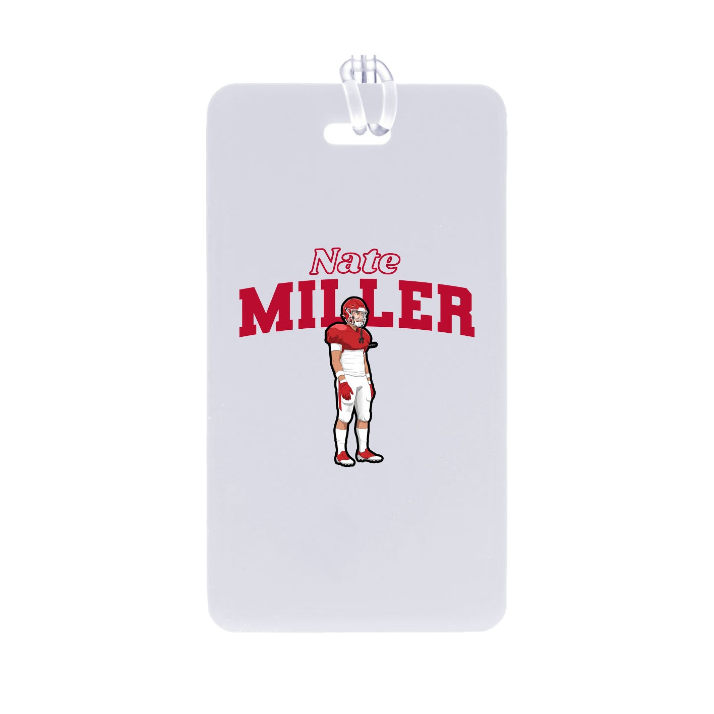 Bag Tag — Name Arch in Classic