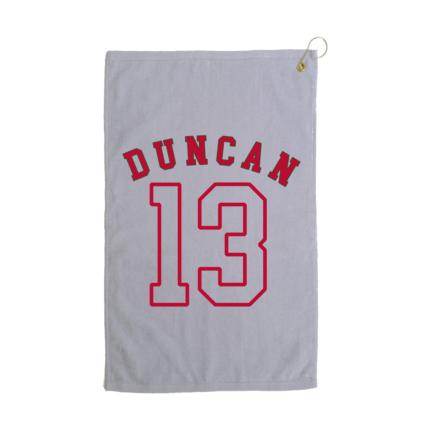 Golf Towel — Shirsey Arch in Grey
