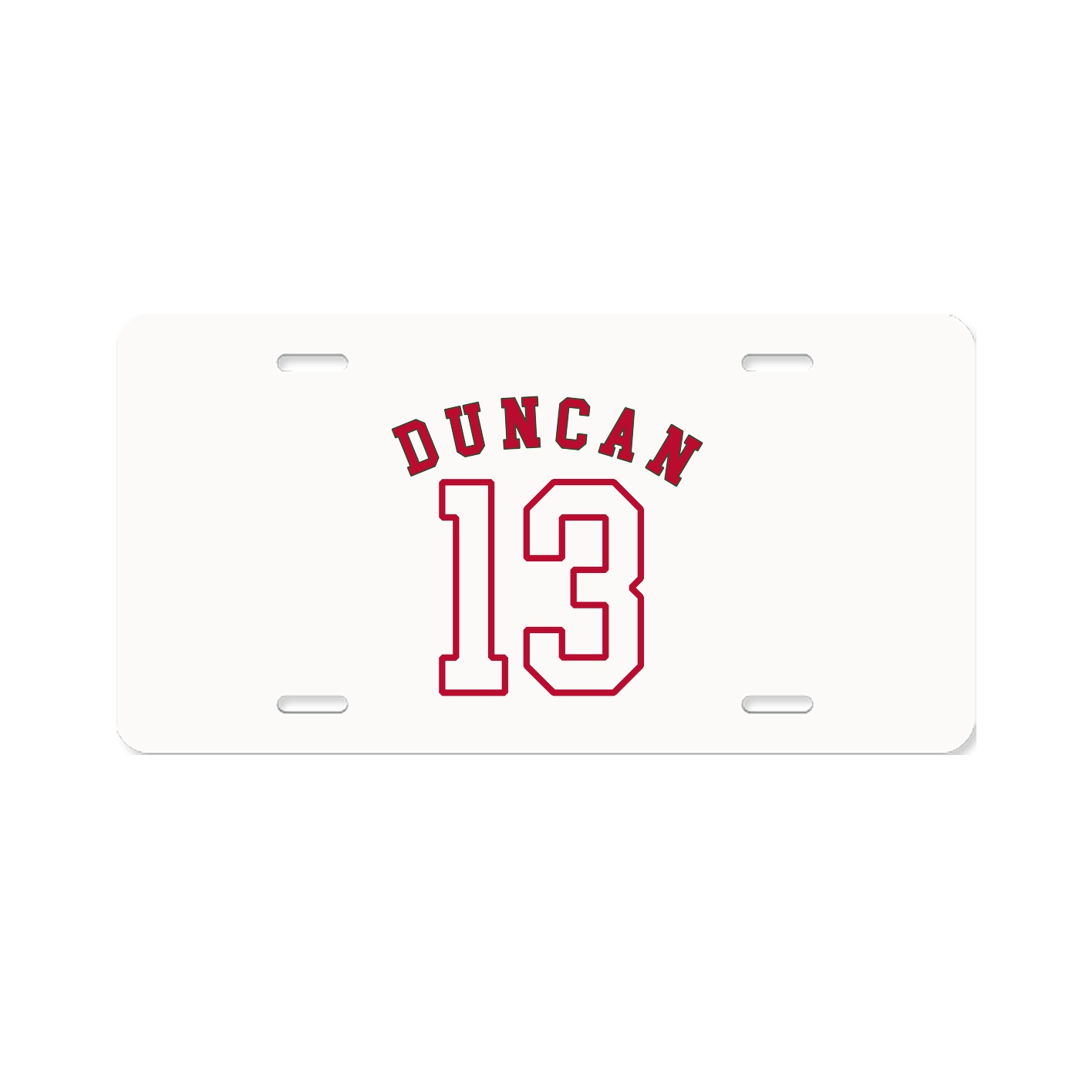 License Plate — Shirsey Arch in Classic