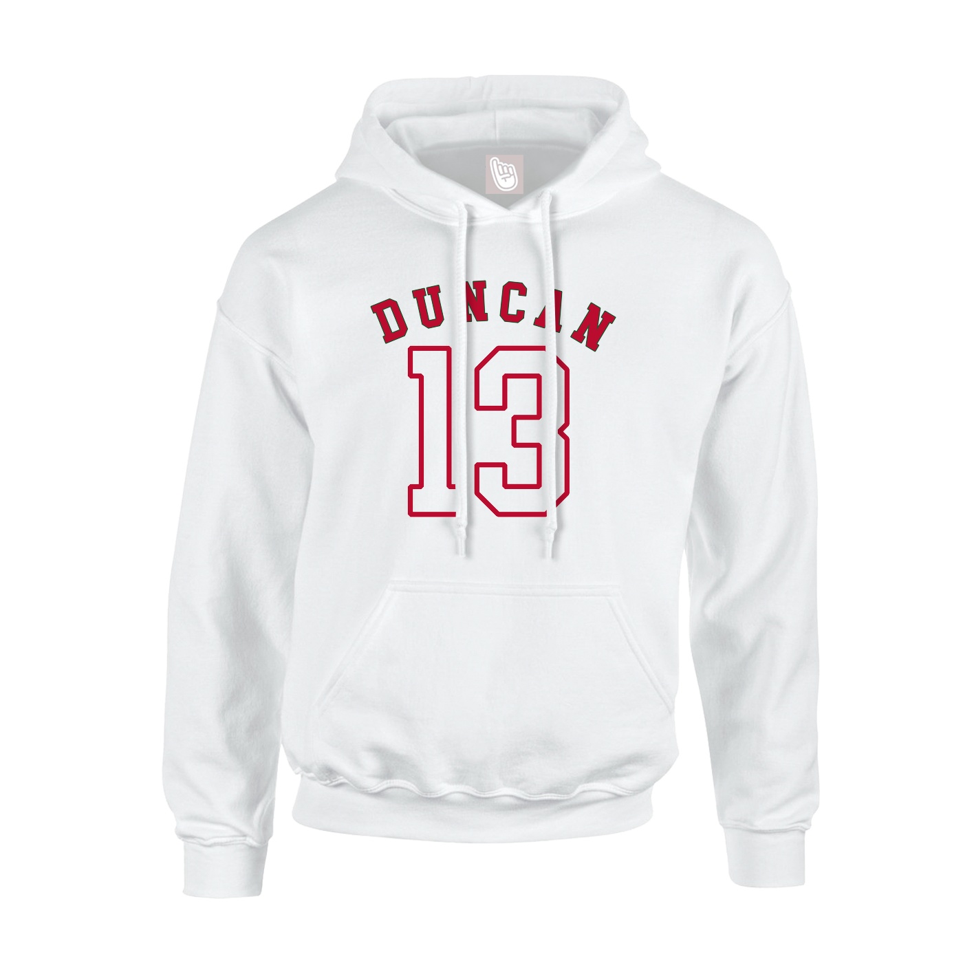 Hoodie — Shirsey Arch in White