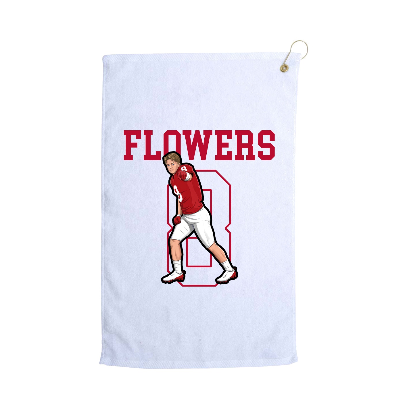 Golf Towel — Shirsey in White