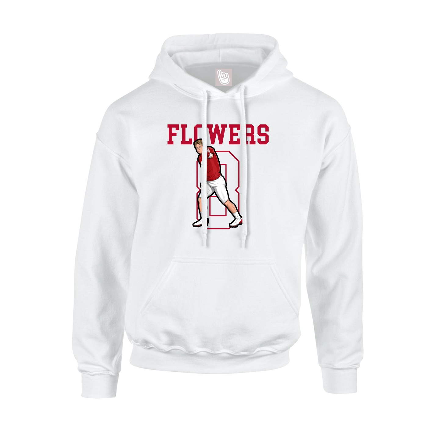 Youth Hoodie — Shirsey in White