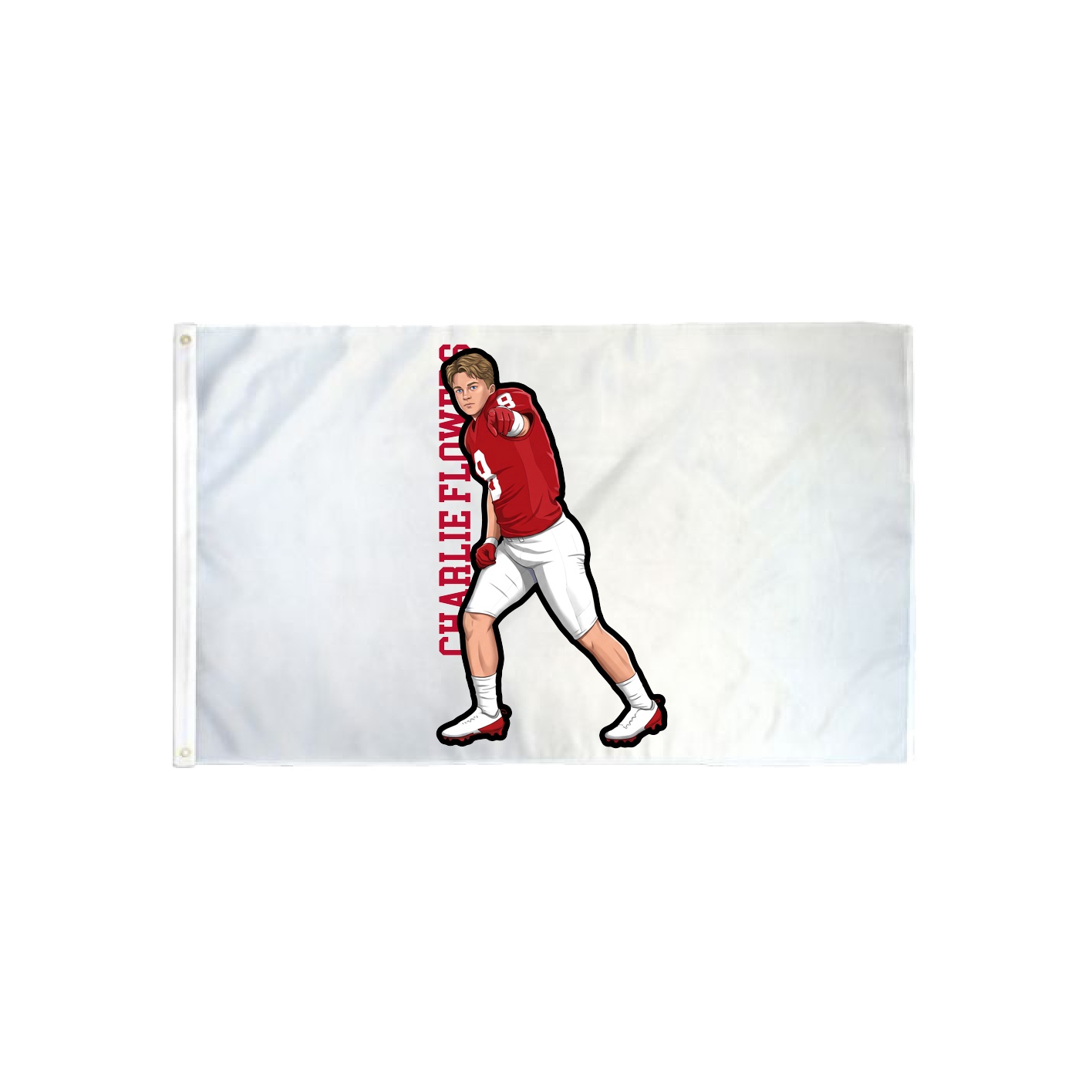 3x5 Flag — Name Vertical in Classic