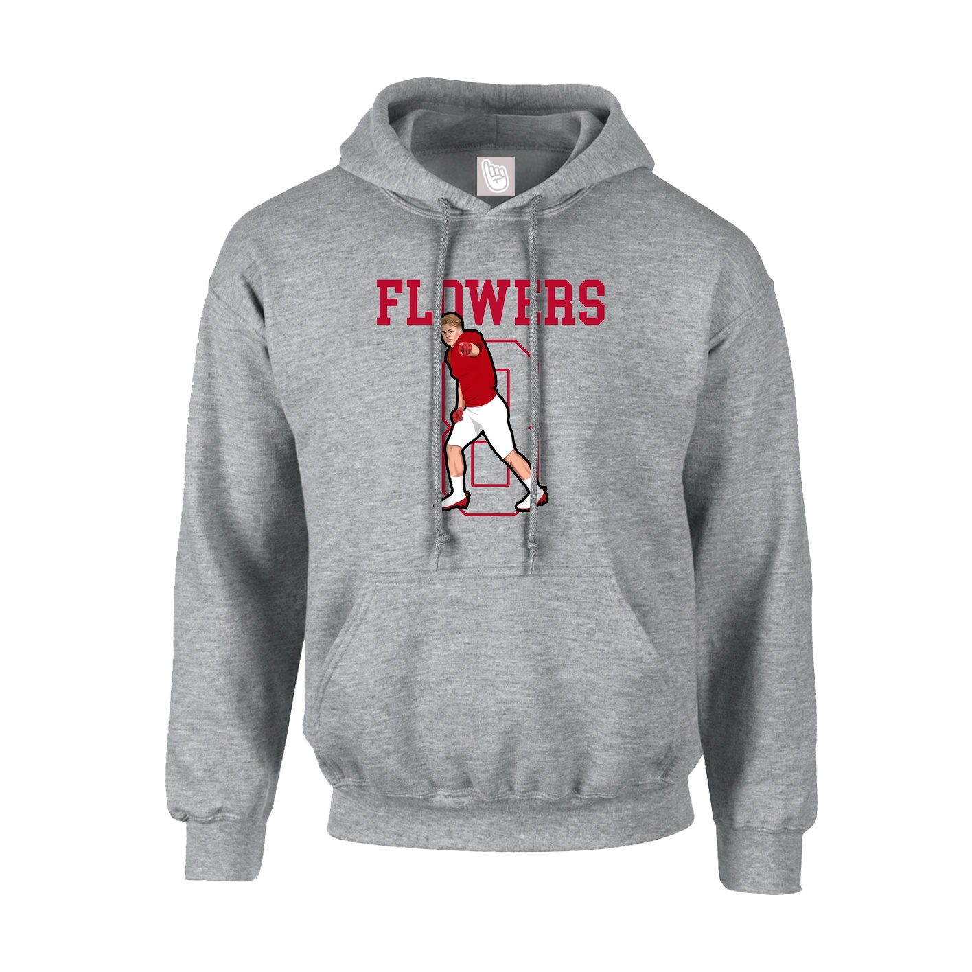 Hoodie — Shirsey in Grey