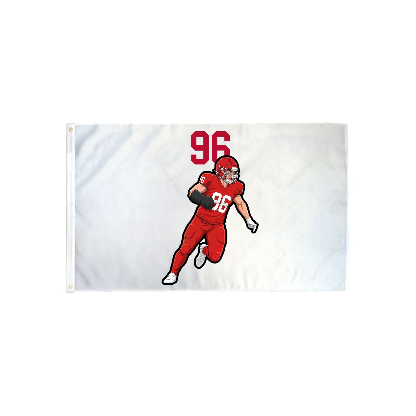 3x5 Flag — Number Top in Classic
