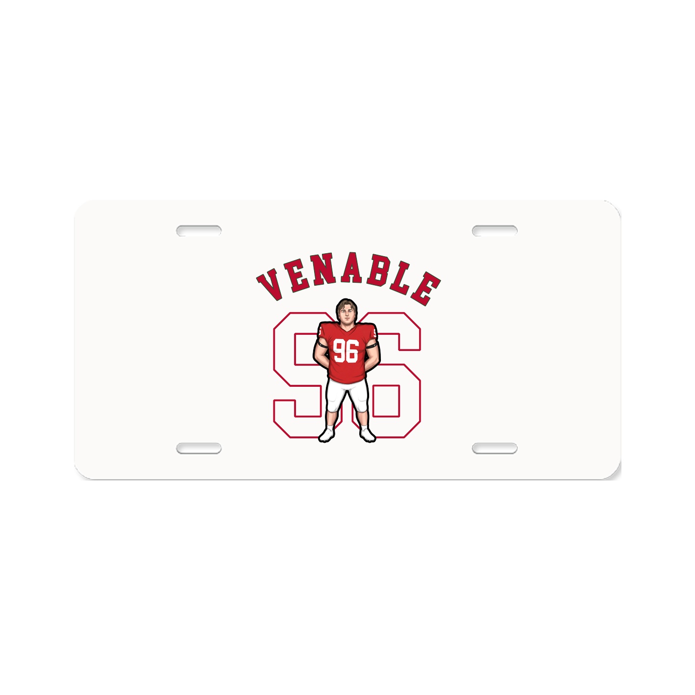 License Plate — Shirsey Arch in Classic