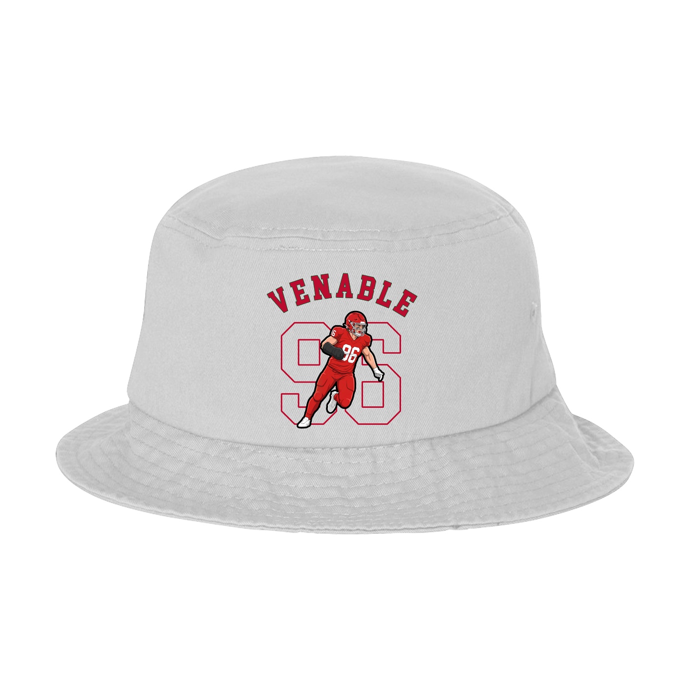 Bucket Cap — Shirsey Arch in White