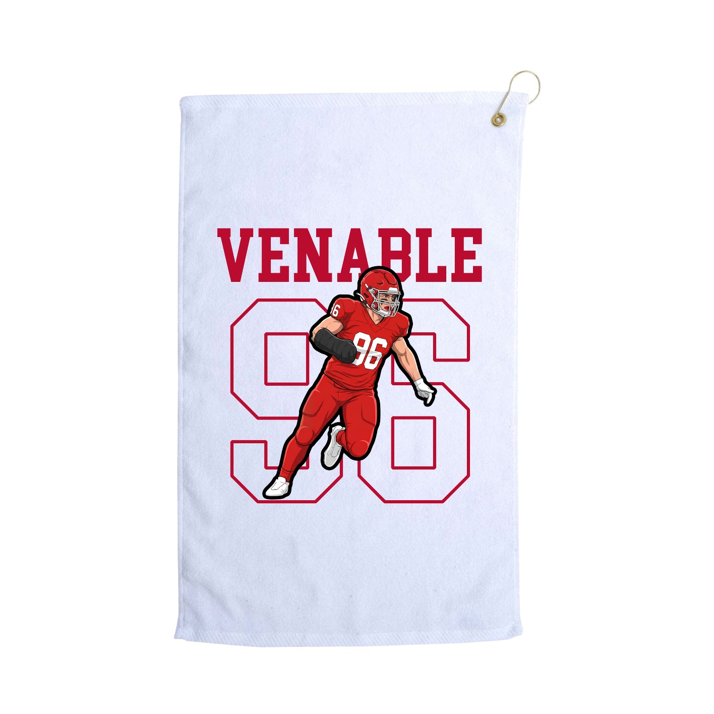 Terry Velour Golf Towel