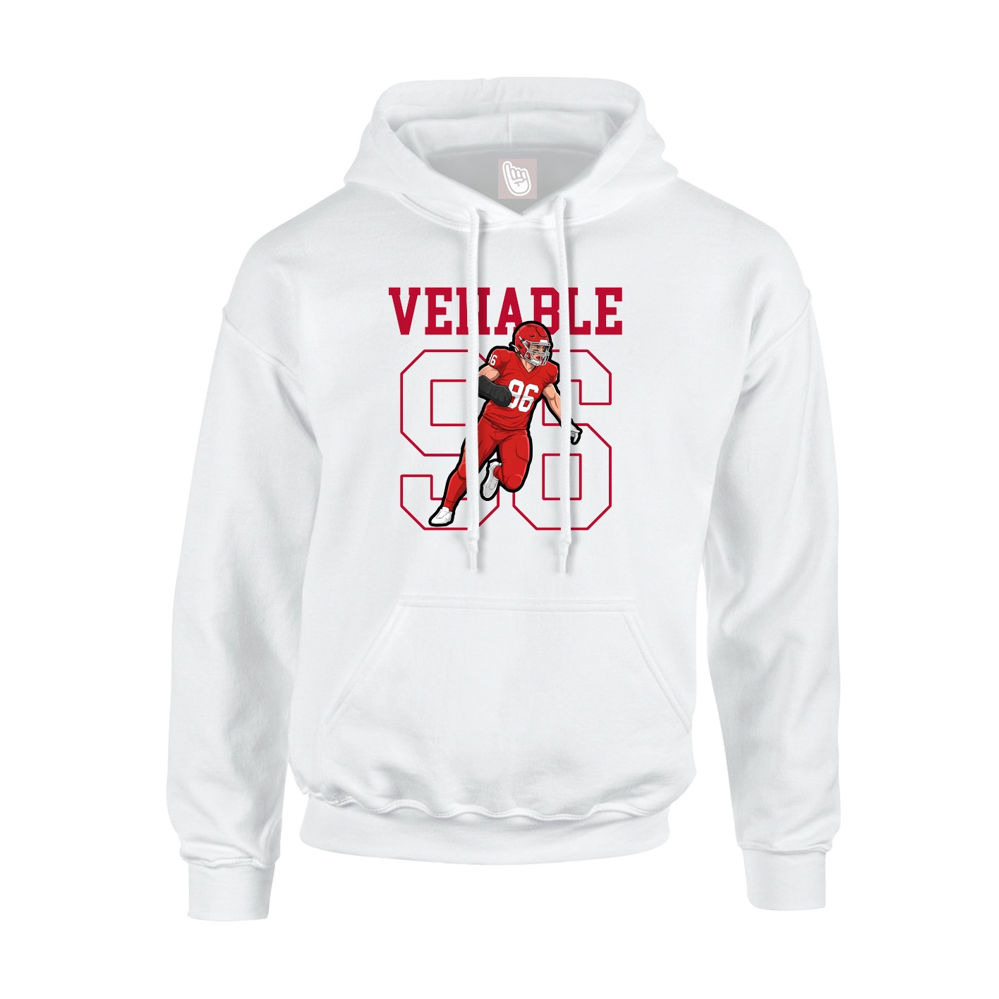 Youth Hoodie — Shirsey in White