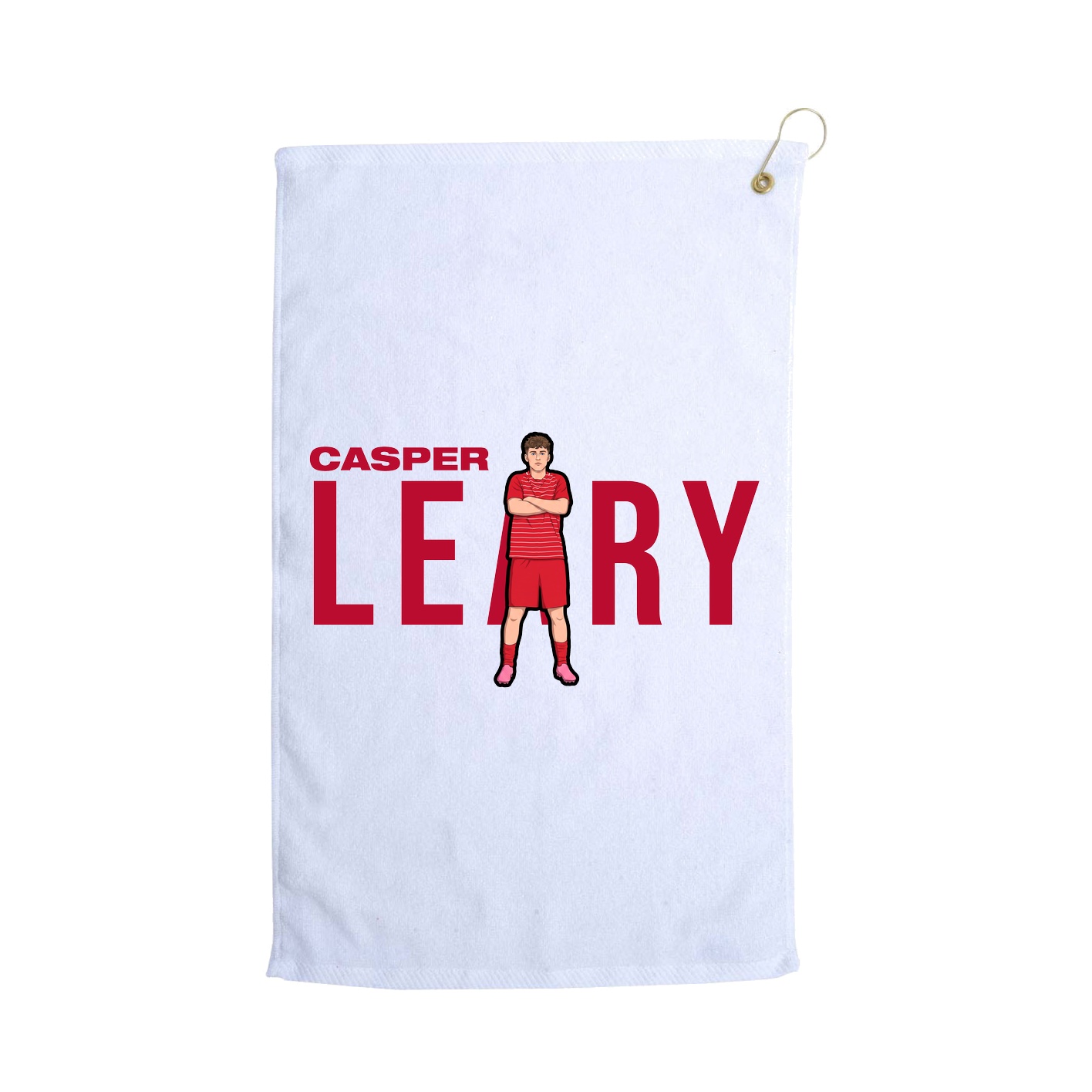 Golf Towel — Player Name in White