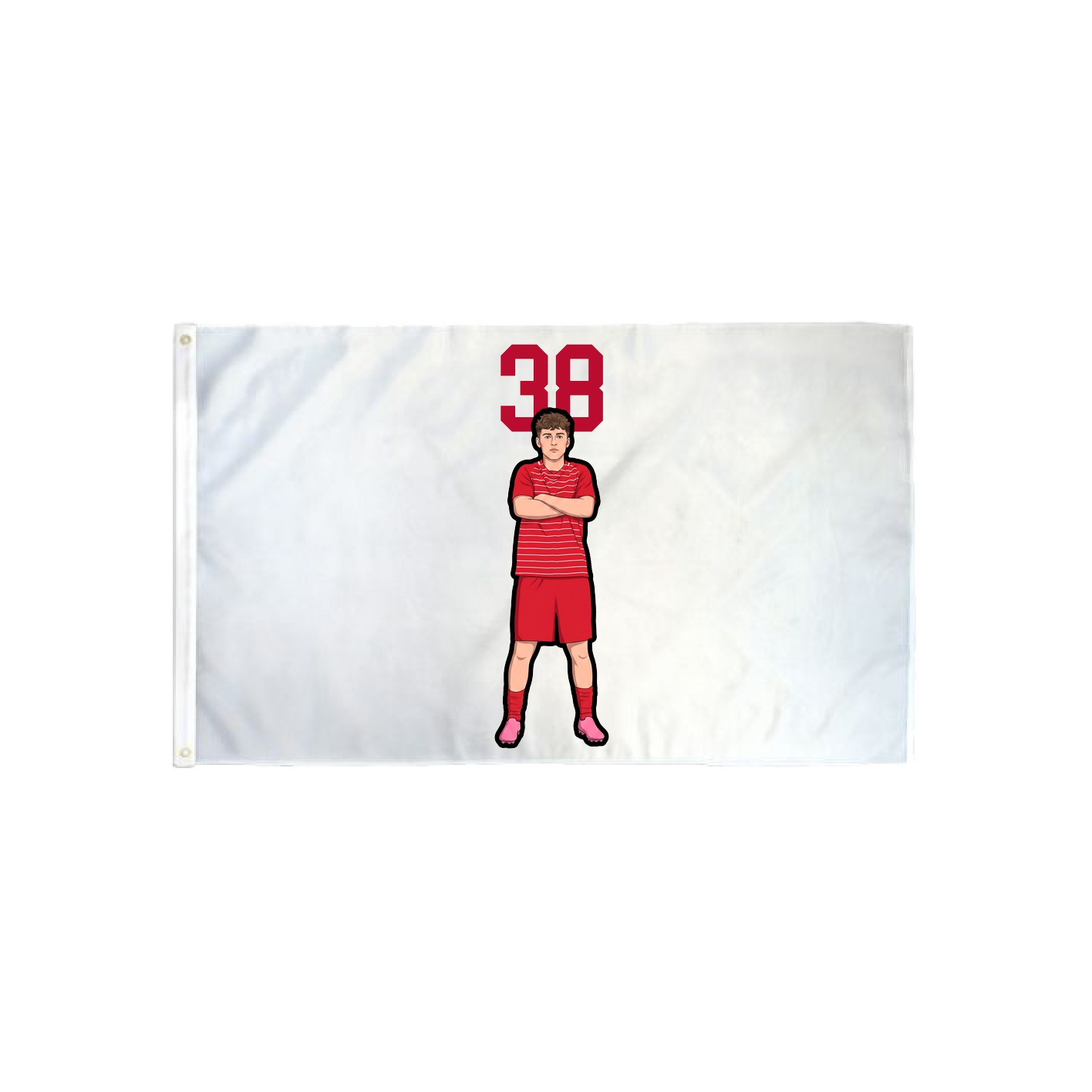 3x5 Flag — Number Top in Classic