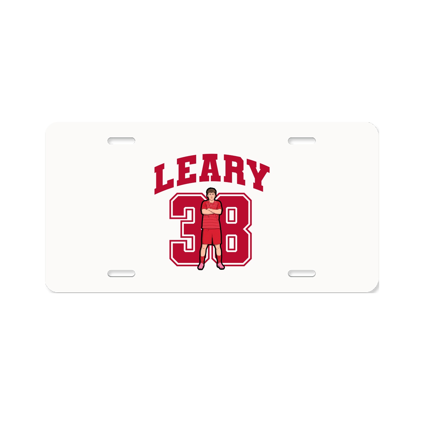 License Plate — Number in Classic